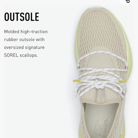 SORREL Kinetic Impact Lace Sneaker in Darkstone / Moonstone Size 11 - Picture 5 of 10